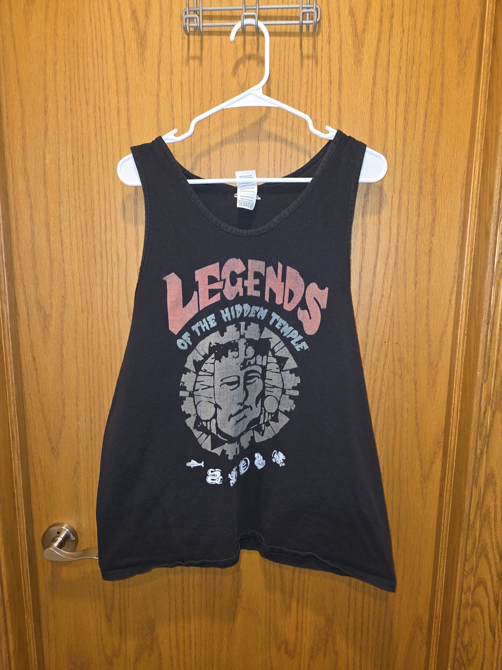 Vintage Nickelodeon 'Legends Of The Hidden Temple' Graphic Tank